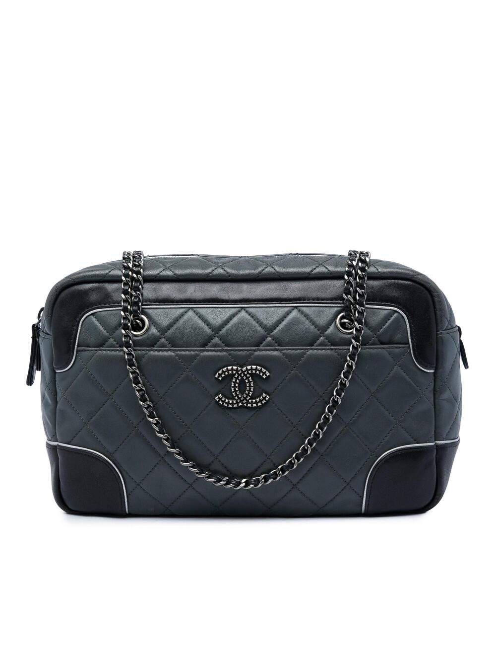 Chanel Bicolor Cc Flap Bag Quilted #370977C32B